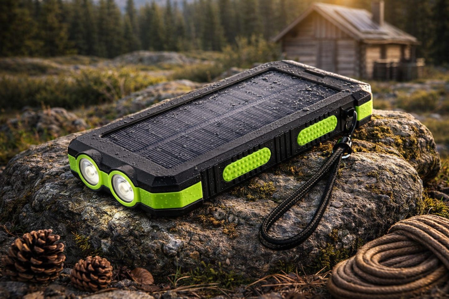 Solar Power Bank (30k mAh)