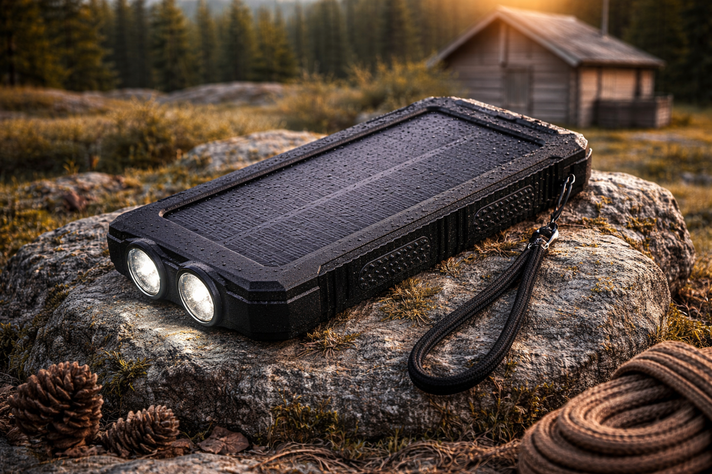 Solar Power Bank (30k mAh)
